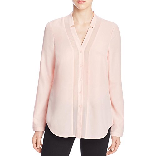 Finity Womens Sheer Long Sleeves Casual Top