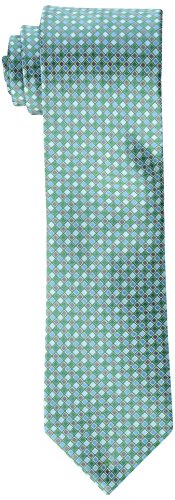 Kenneth Cole REACTION Men's Micro Square Print Tie, Mint, One Size