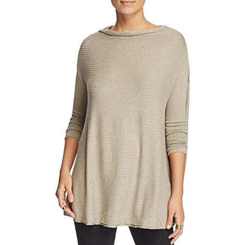 We The Free Womens Ribbed Cutout Casual Top