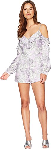 Bardot Womens Edrie Frill Playsuit