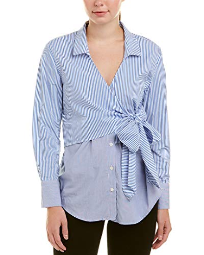 Bardot Womens Wrap Tie Shirt