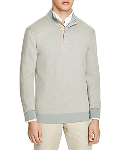 Private Label Cotton-Cashmere Zip Sweater (Green, XXL)