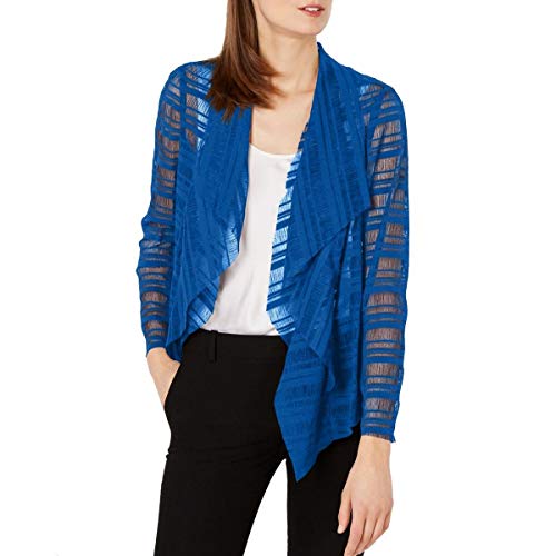 Drape Front Mesh Jacket