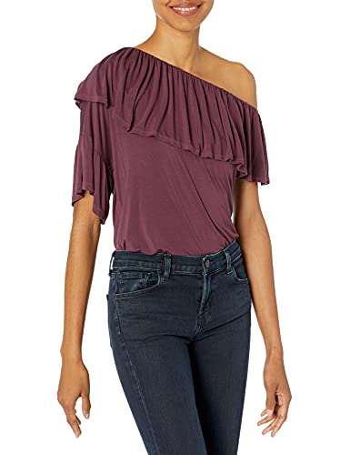 Paige Women's Pax Ruffled One-Shoulder Top