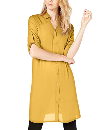 Roll-Tab Tunic Shirt