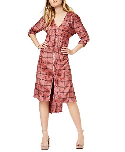 Juniors' High-Low Tie-Dye Tunic