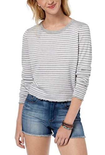 Ultra Flirt By Ikeddi Juniors Lettuce Edge Pullover