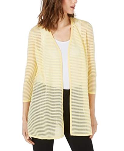 Illusion-Stripe Cardigan