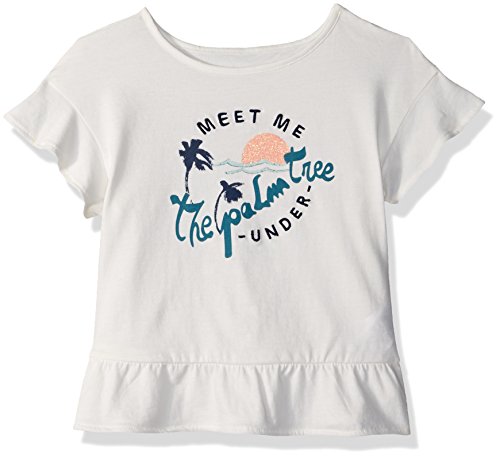 Graphic-Print Cotton T-Shirt, Little Girls