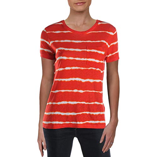 Lauren Ralph Lauren Striped Pocket T-Shirt