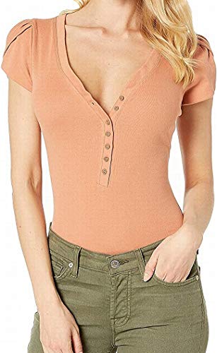 Free People Mia Bodysuit White LG (Women's 12)