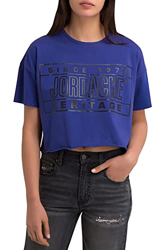 Kimberly Logo Graphic Cropped T-Shirt