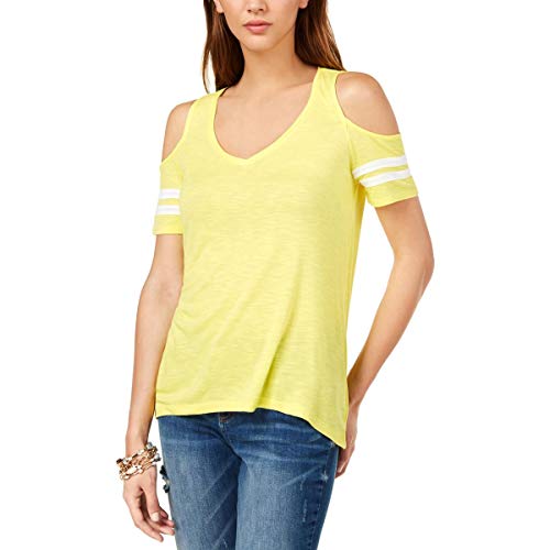 Cold Shoulder Varsity Top