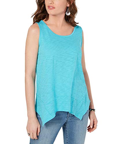Handkerchief-Hem Tank Top