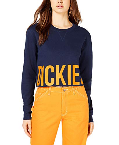 Logo Graphic Raw-Edge Cropped Sweatshirt