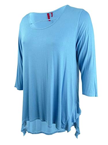 Plus Size High-Low Top