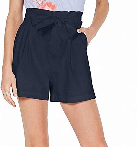 INC International Concepts Paper Bag Shorts (Deep Twilight, M)