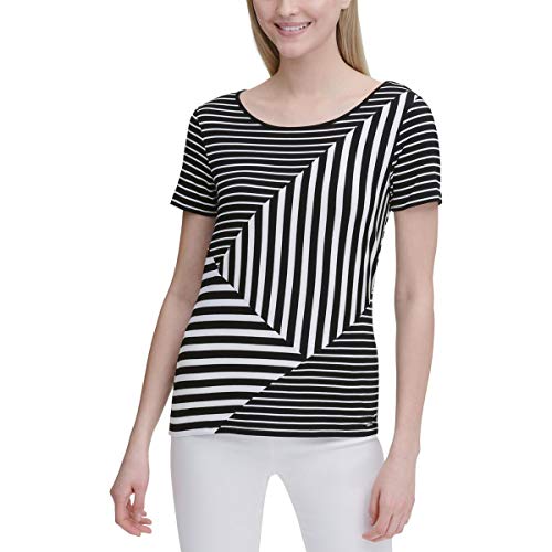 Short-Sleeve Multi-Stripe T-Shirt