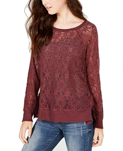 Juniors' Crocheted Top