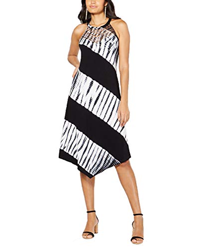 INC Tie-Dyed Crochet Midi Dress