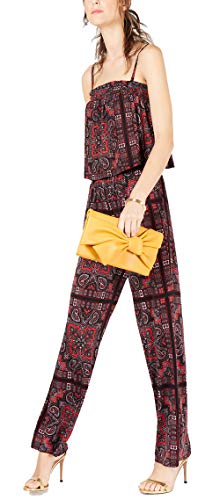 INC Petite Paisley-Print Jumpsuit