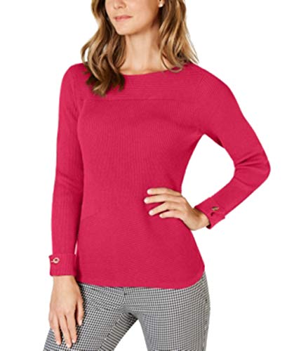 Mixed-Direction Stitch Sweater