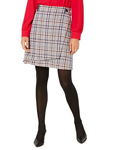 Asymmetrical Tweed Skirt