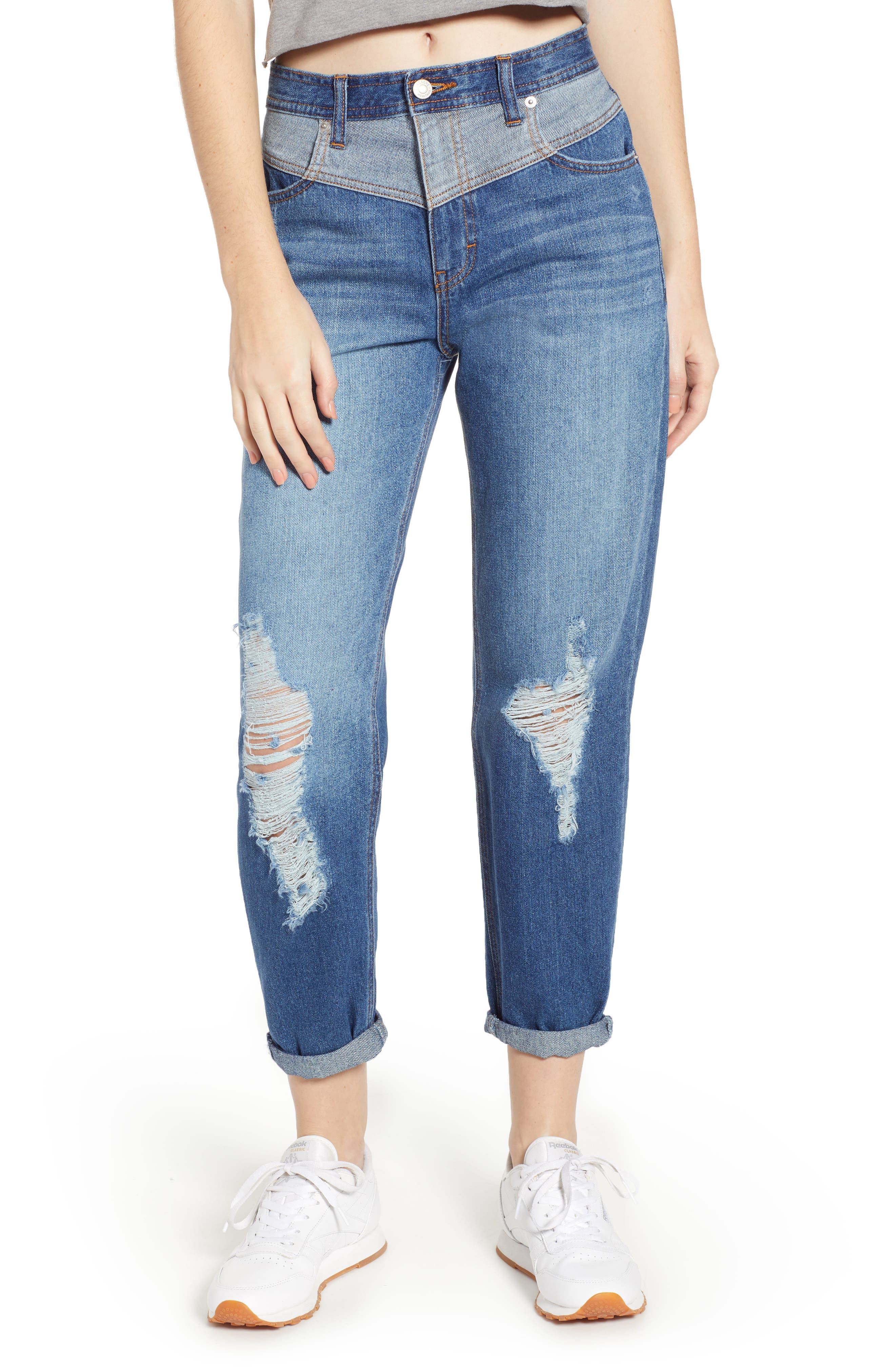 Jordache Legacy Women's Andie Carrot Destructed, Wander, 27