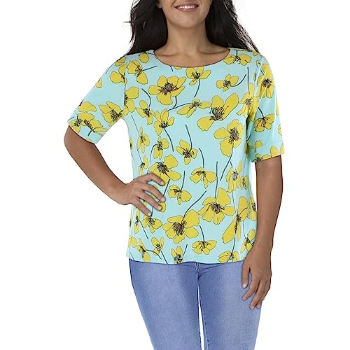 Anne Klein Boatneck T-Shirt