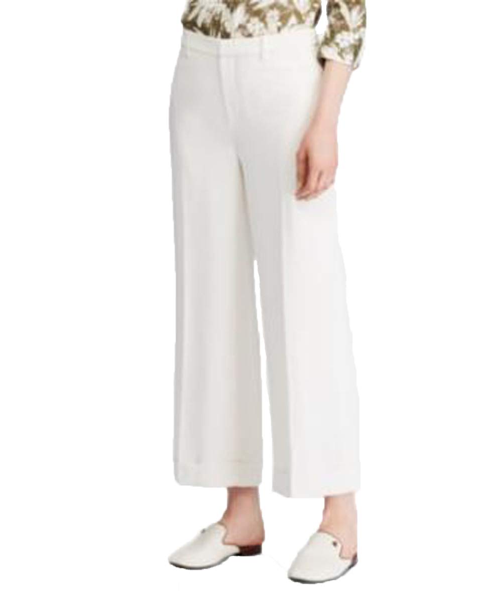 Lauren Ralph Lauren Twill Wide Leg Pants