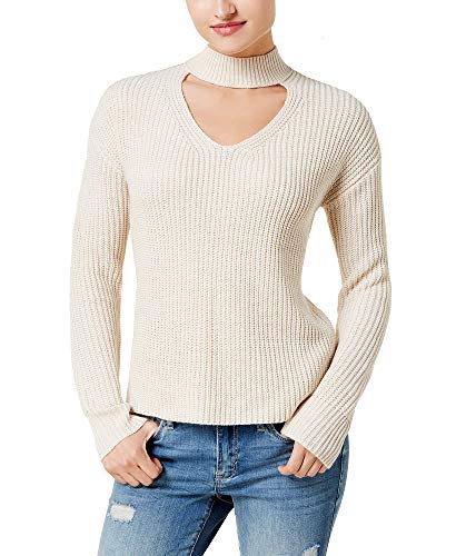 Juniors' Choker Sweater