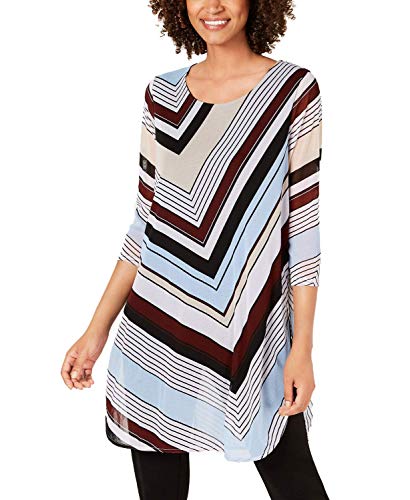 Petite Chevron Striped Tunic