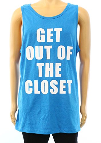 Univibe Mens Large Get Out of The Closet Tank Shirt