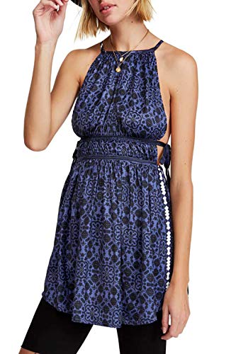 Free People Women's Side-Tie Crewneck Top