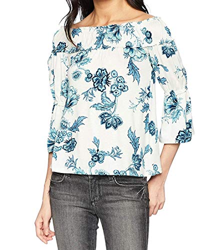 Lexie Printed Off-The Shoulder Top