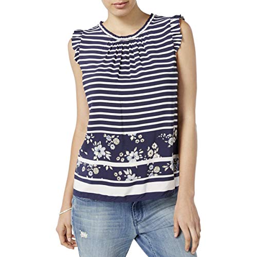 Mixed-Print Top