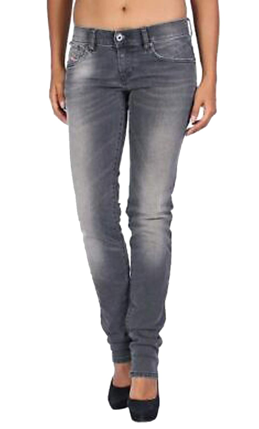 Diesel Women Getlegg Orz23 Slim Skinny Low Waist