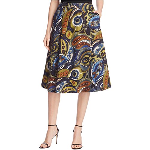 Lafayette Suzie Printed Pull On A-Line Skirt