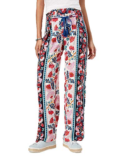 Be Bop Juniors Floral Print Wide Leg Pants