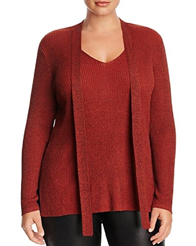 Love Scarlett Plus Metallic Tie-Neck Sweater