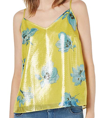 Sleeveless Printed Shine Top