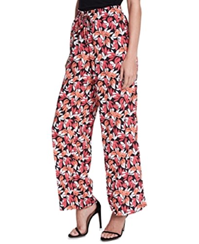 Printed Wide-Leg Pants