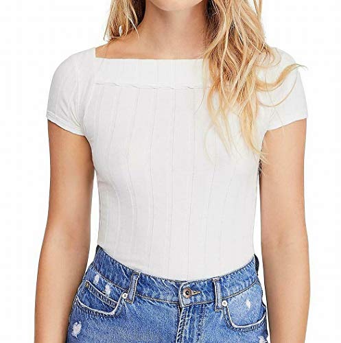 Free People Ahoy Solid Tee Ivory SM (Women's 4-6)