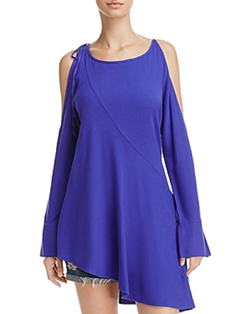 Clear Skies Cold Shoulder Tunic