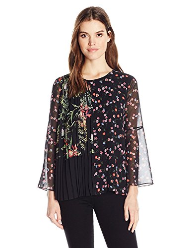 French Connection Women's Bluhm Bottero Sheer Top