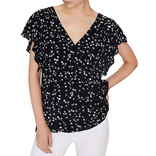 Sanctuary Countryside Printed Flutter Sleeve Top