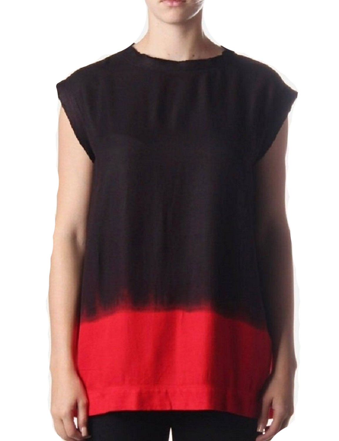 Diesel T-Lydy-B Womens Tank Top Black/Red