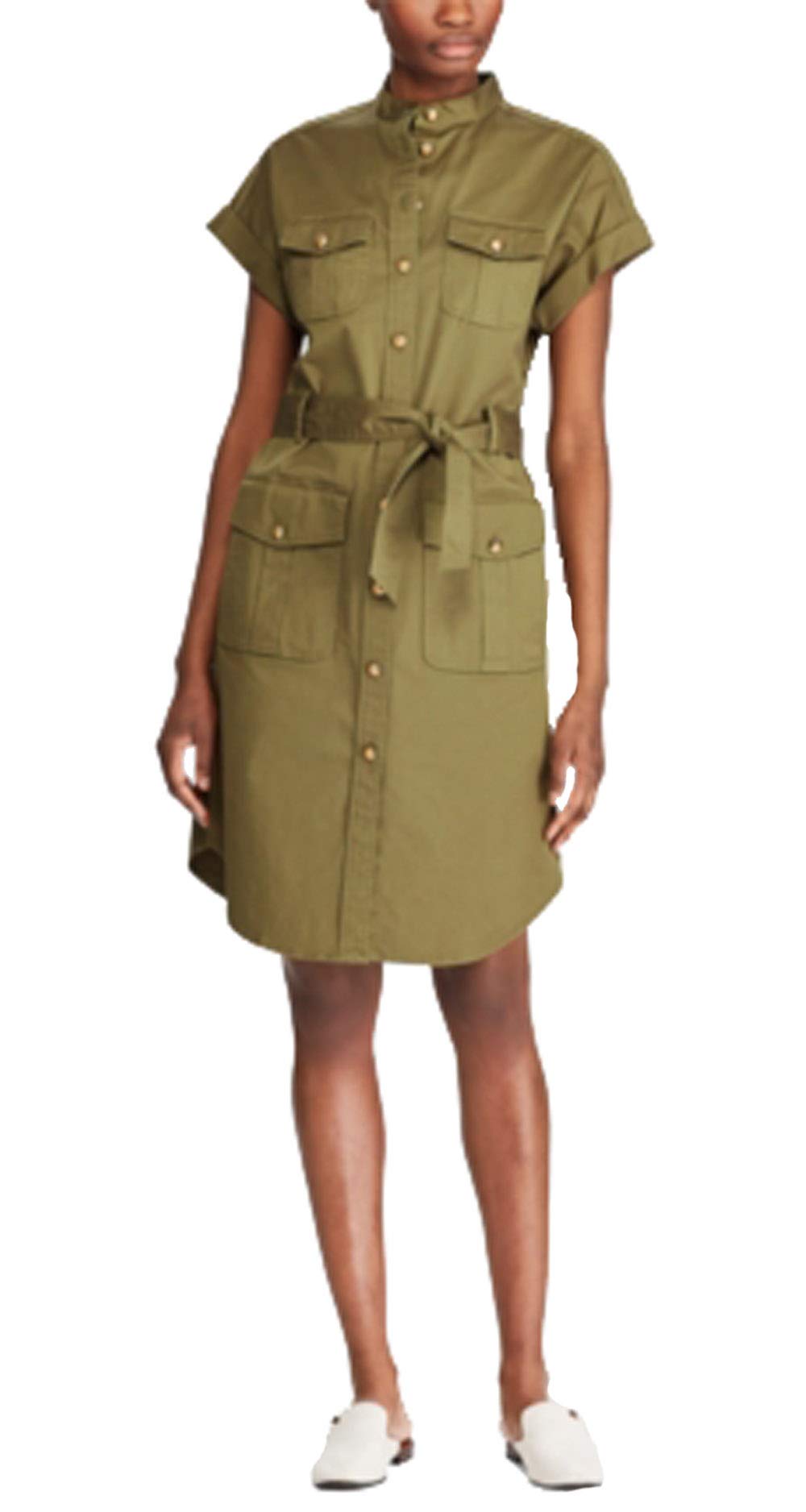 Ralph Lauren Self-Tie Buttoned Shirtdress