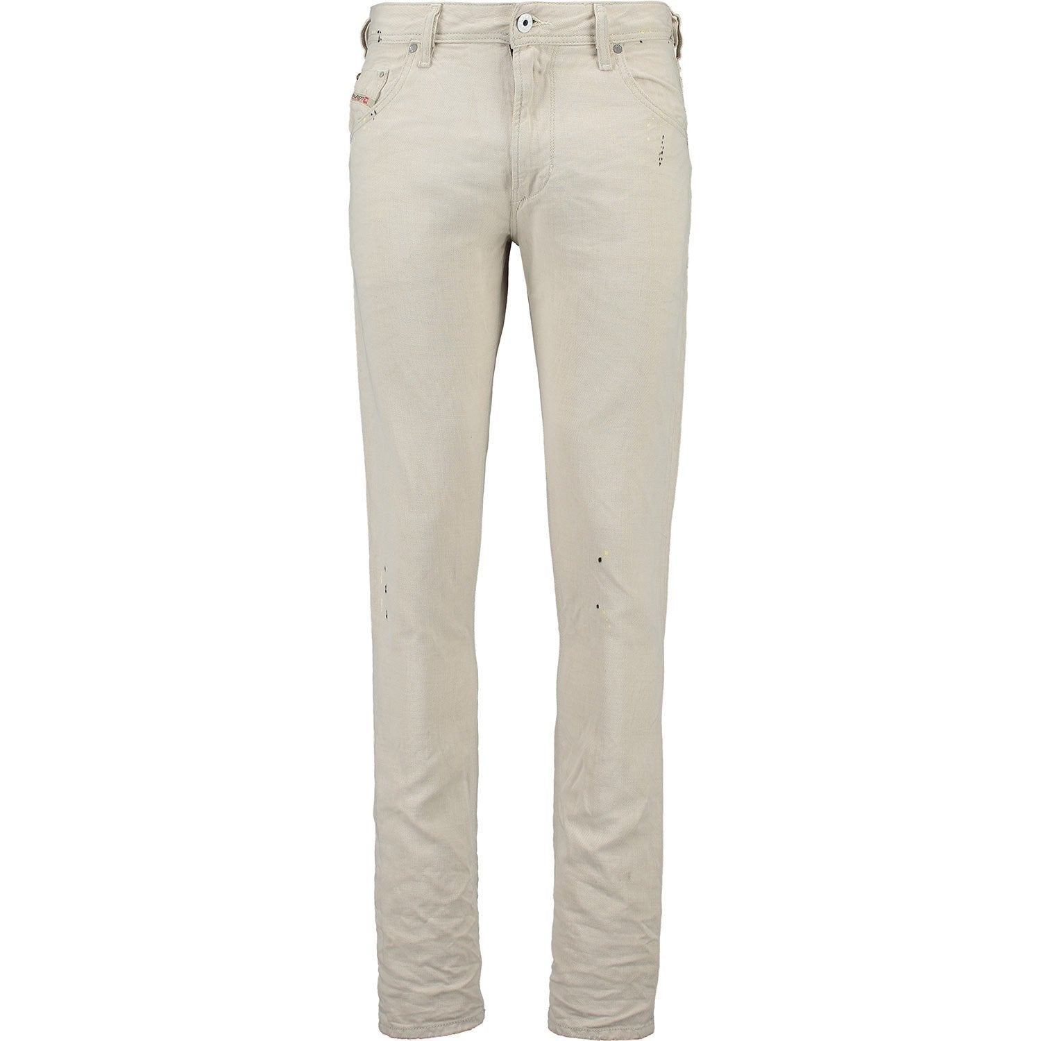 Diesel Men's Krayver Relaxed Tapered-Leg Jean 0828F, Ivory Denim, 29x32