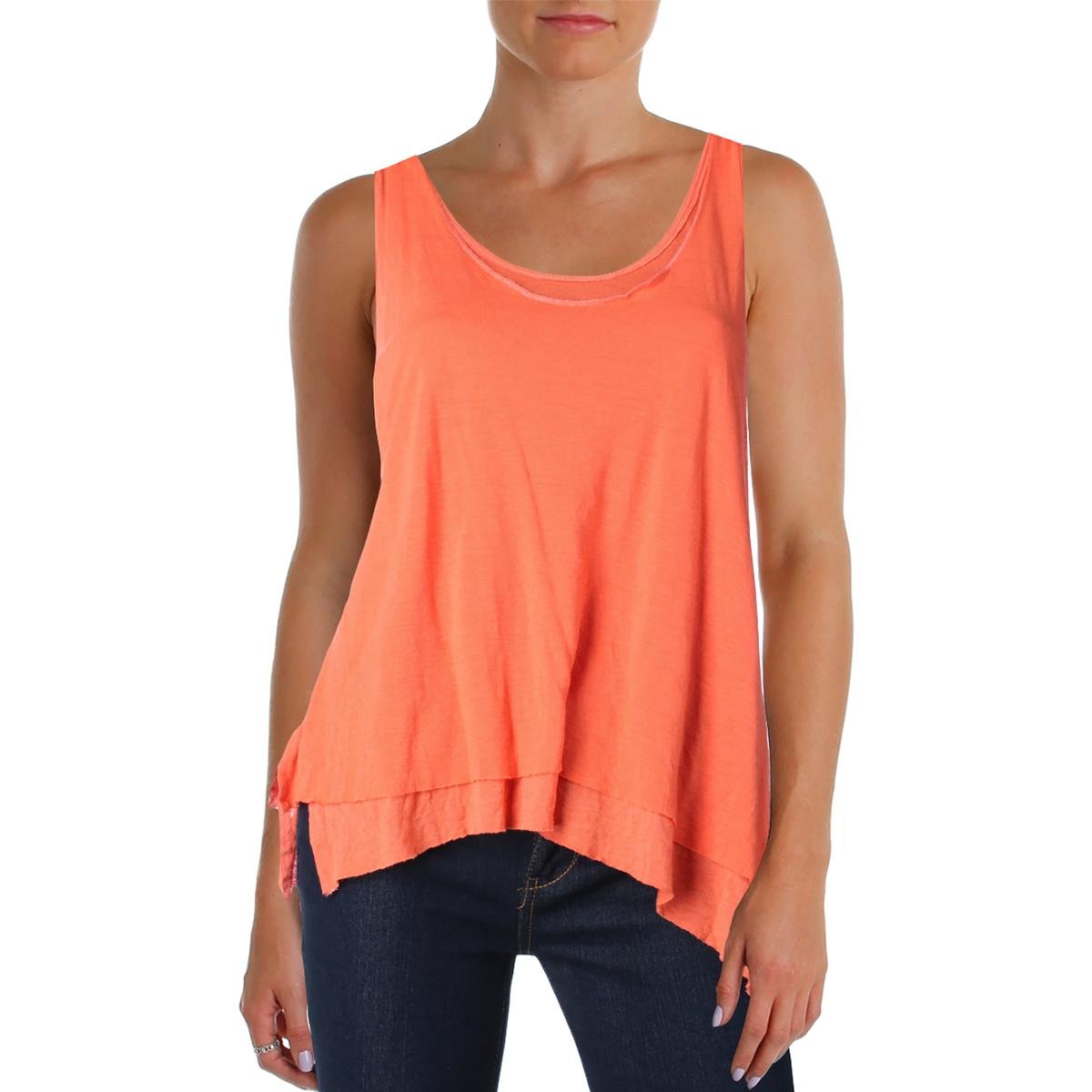 We The Free Womens Karmen Raceback Layered Tank Top